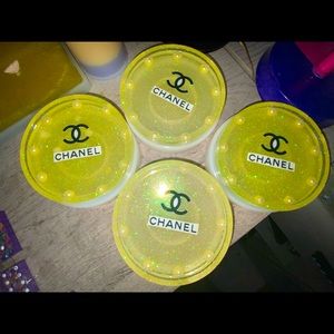 Custom made cup coasters